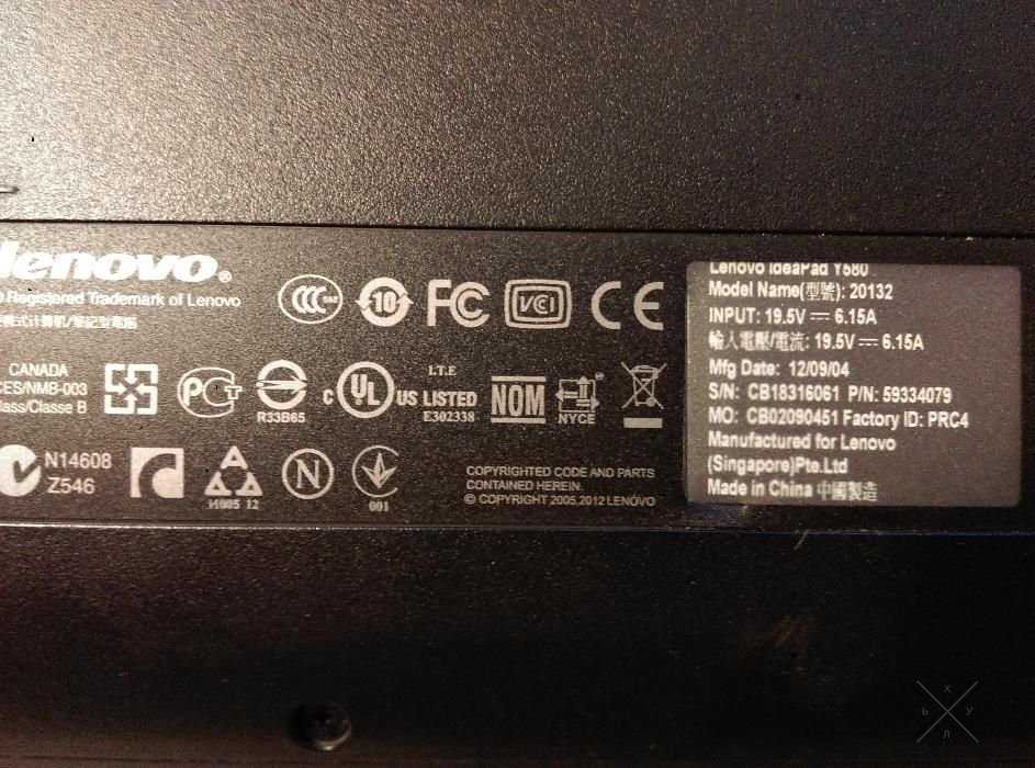 продам ноутбук Lenovo IdeaPad Y580 A