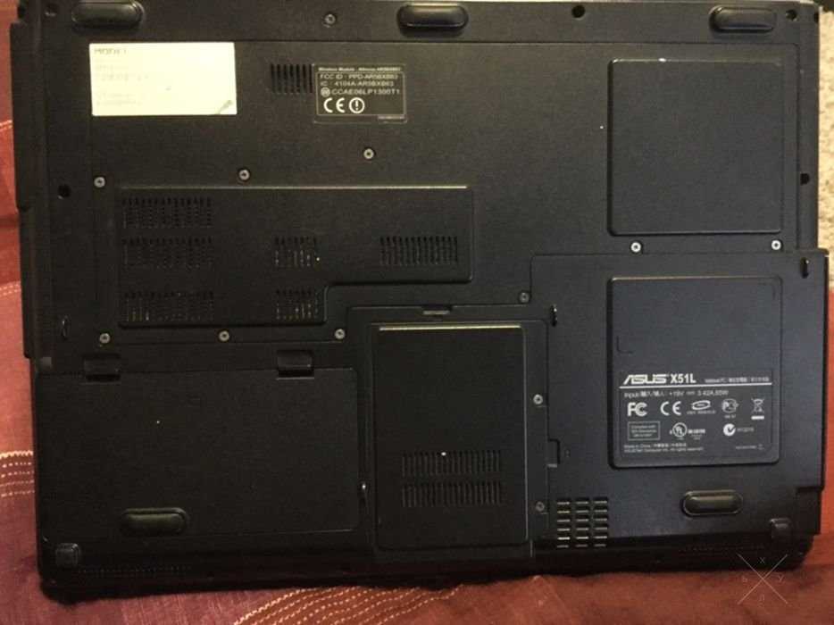 Ноутбук Asus x51L, Intel 2core 2.0 GHz, 2 Gb, 160 Gb