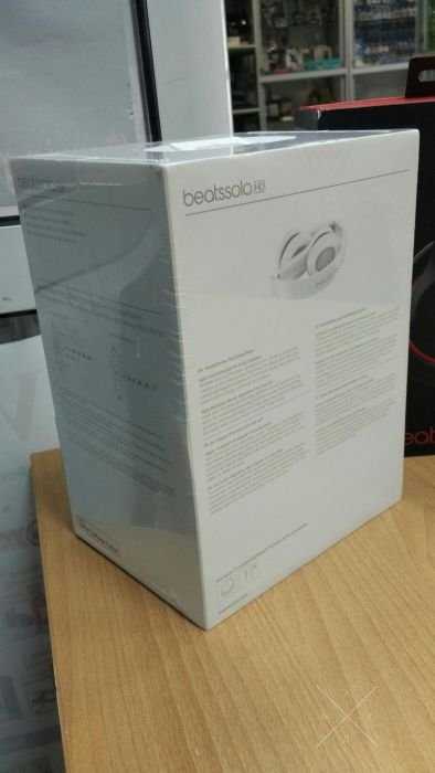 Beats by Dr. Dre Solo HD wite (Американские) Оригинал