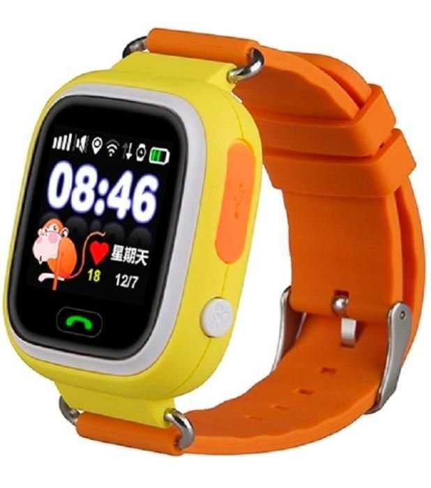Детские GPS-часы Smart Baby Q90 GPS Blue (Официальная гарантия 1 год)