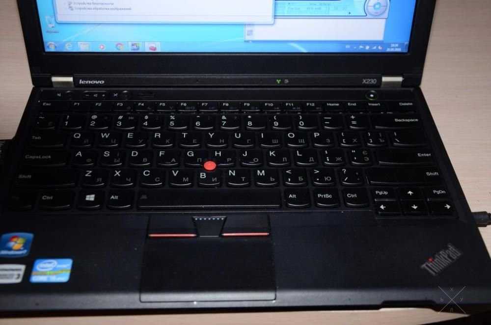 Lenovo ThinkPad X230, intel i5, 8Gb ОЗУ, SSD 128Gb
