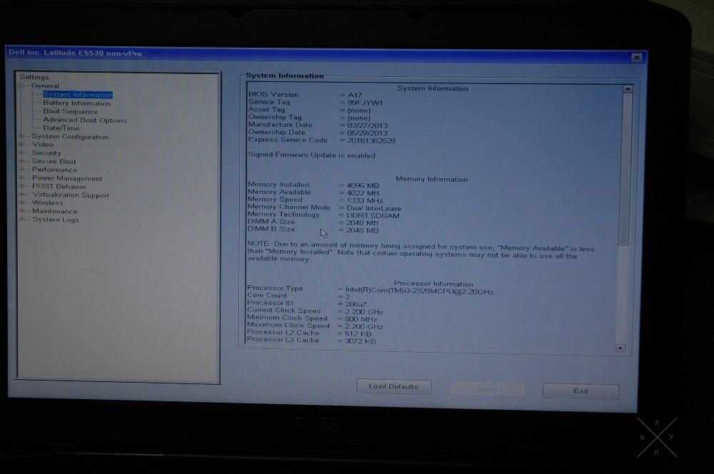 Dell Latitude E5530