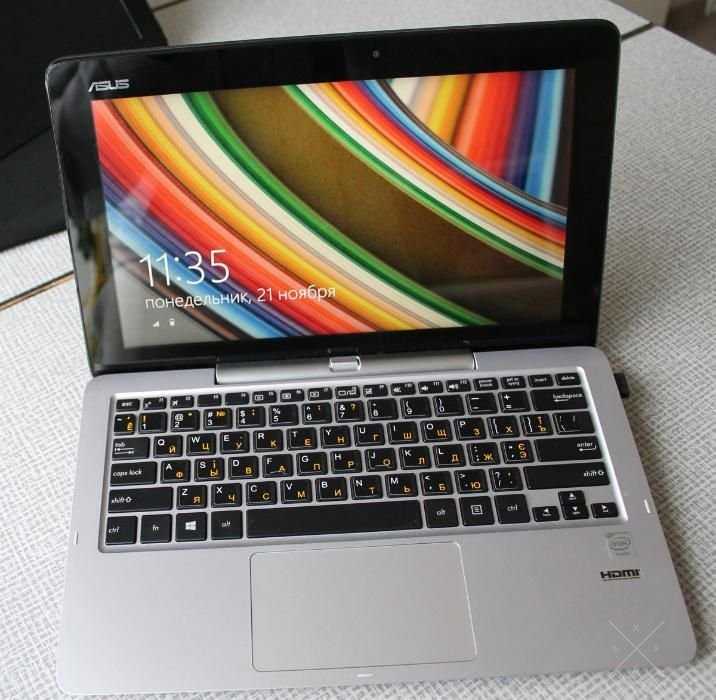 Ноутбук ASUS Transformer T200TA (11.6 " RAM 4Гб SSD 64 Гб 2,4Гц)