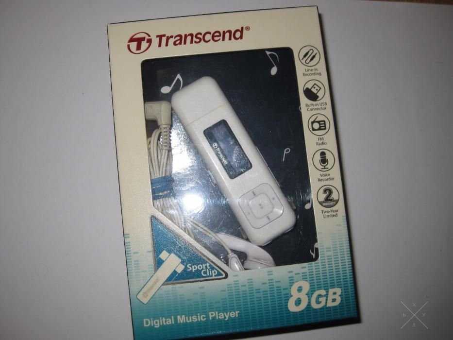 MP3-плеер Transcend T.Soniс 330 8GB White