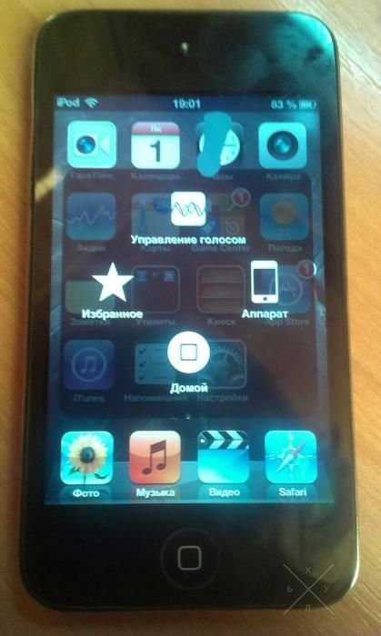 Ipod touch 4, 8gb рабочий