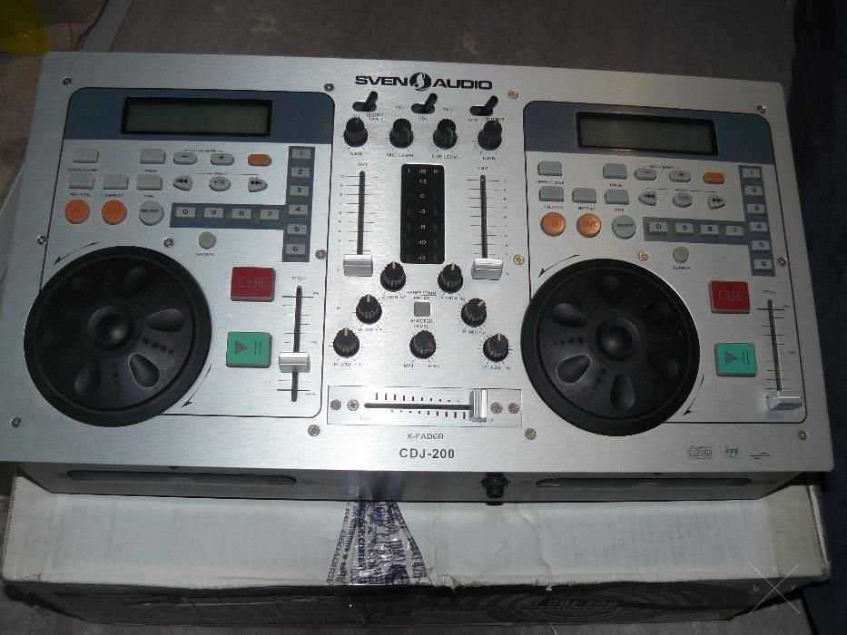 DJ CD-проигрыватель-микшер sven cdj 200