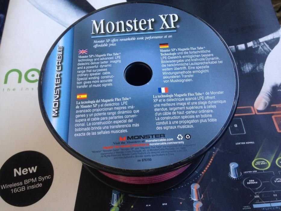 Кабель Monster XP спикерный для колонок (акустический) Новый