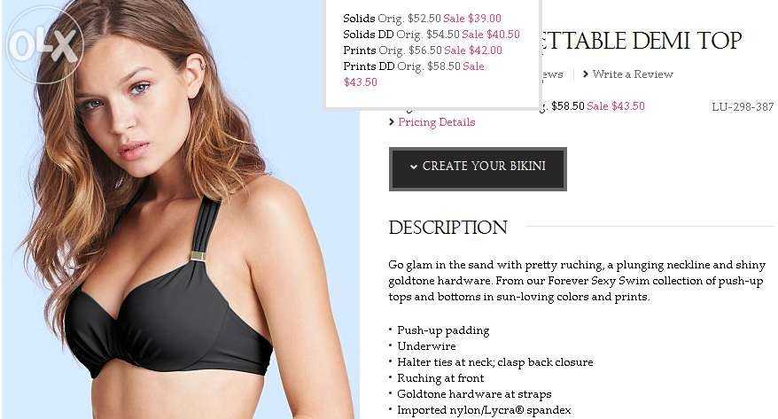 Новый купальник Victoria's secret