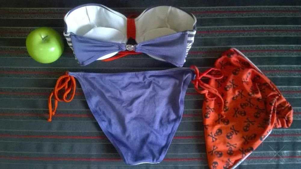 Крутой купальник в морском стиле Бандо Анжелика