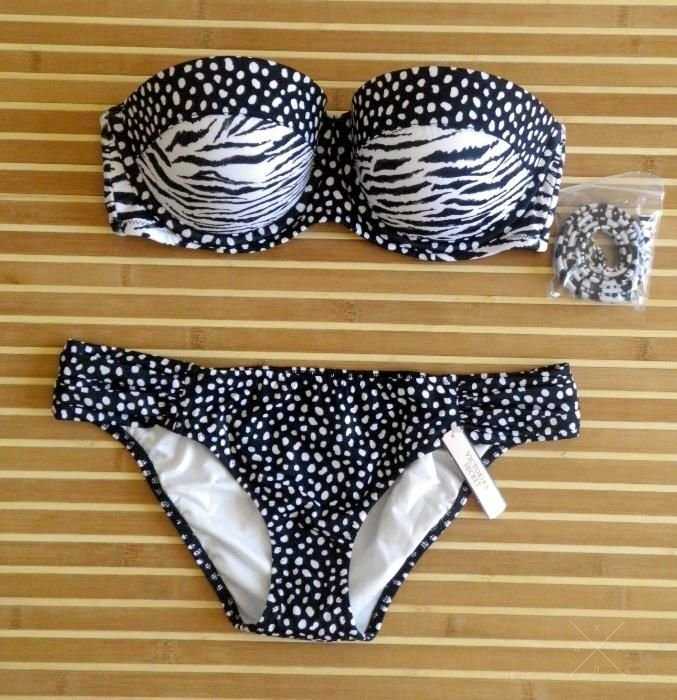 Victorias Secret купальник оригинал бандо Flirt Bandeau
