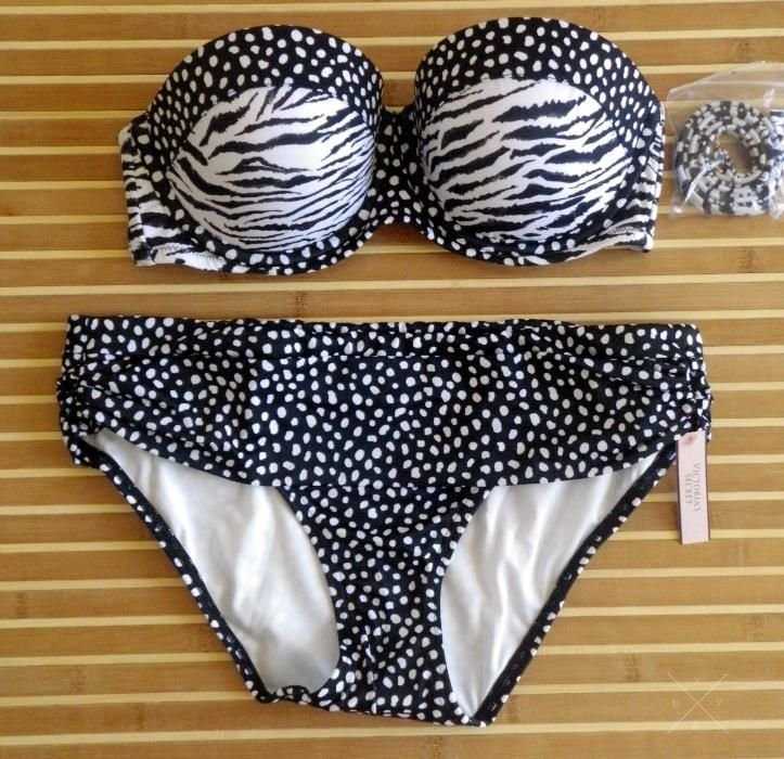 Victorias Secret купальник оригинал бандо Flirt Bandeau