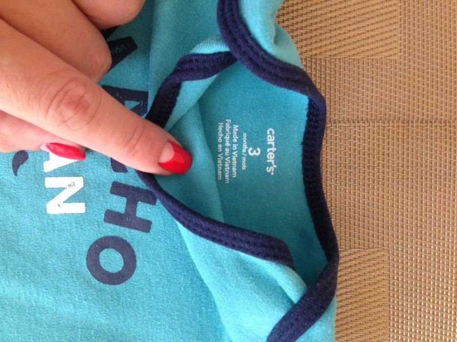 Боди Carter's, новый, 3м