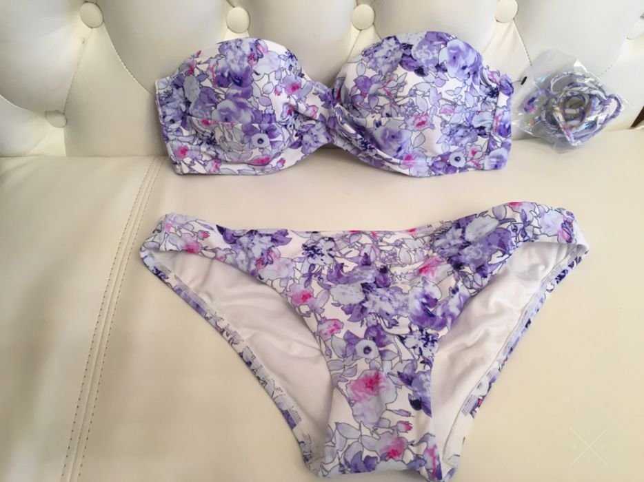 купальник Victoria's Secret Виктория Сикрет 75В плавки XS, S