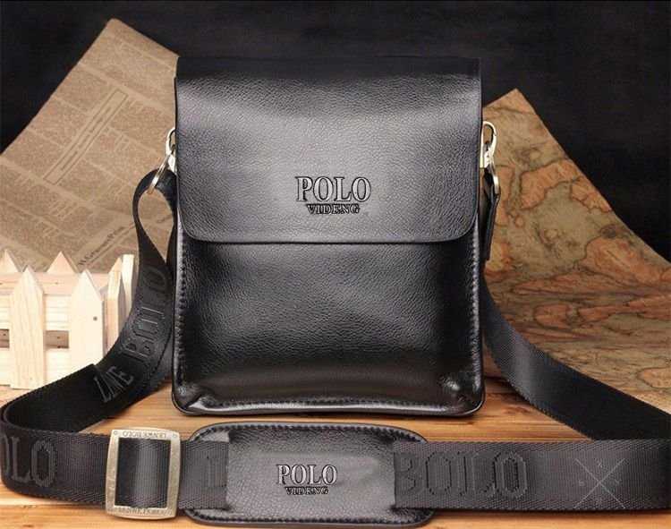 Кожаная сумка Polo ( 2 цвета ) + подарок