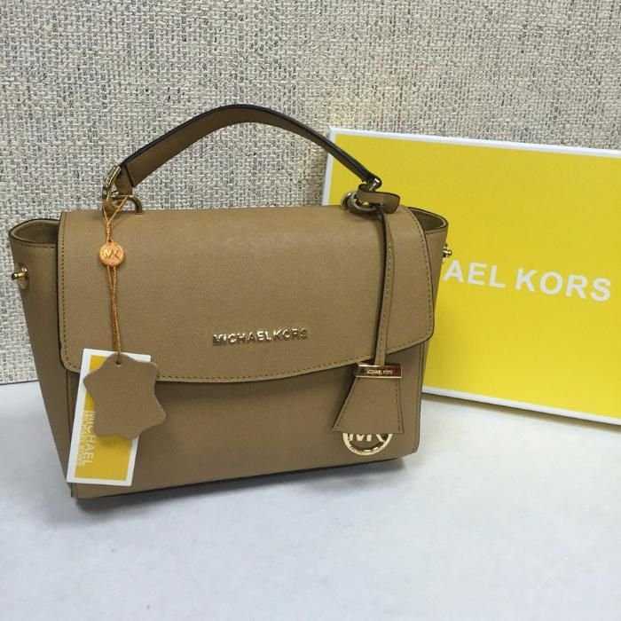 Женская сумка Michael Kors Ava Medium Saffiano Leather Satchel