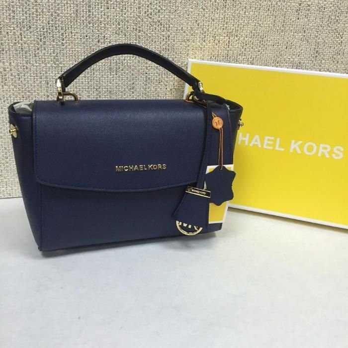 Женская сумка Michael Kors Ava Medium Saffiano Leather Satchel