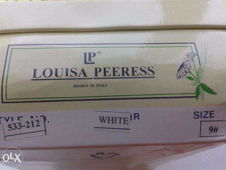 Свадебные кожаные туфли «Louisa peeress»
