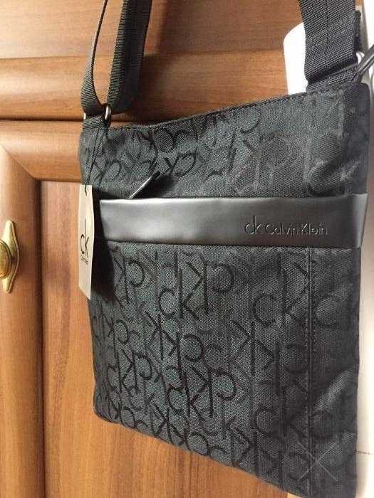 ХИТ ! Calvin Klein мужская сумка через на плечо планшетка, чоловіча