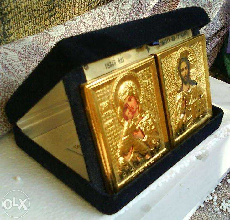 Дорожный ларец для молитвы. Хороший подарок для венчающихся.