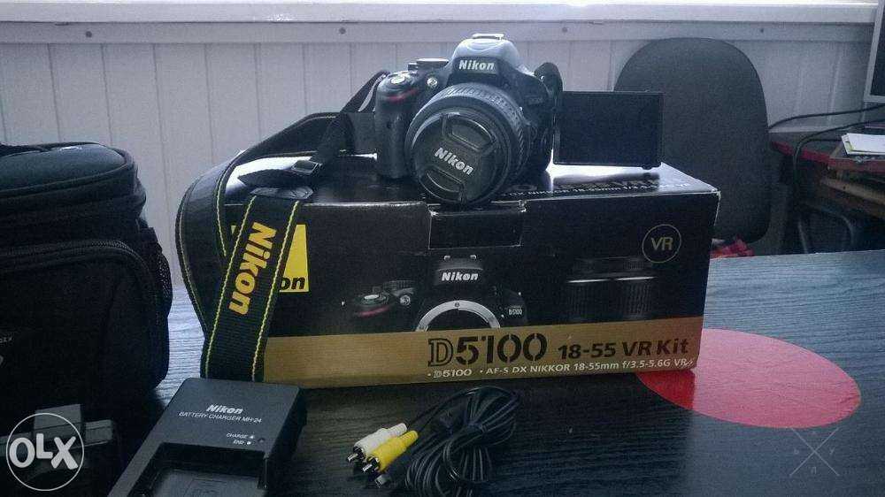Nikon D5100 18-55 VR Kit Срочно! + сумка, карта памяти