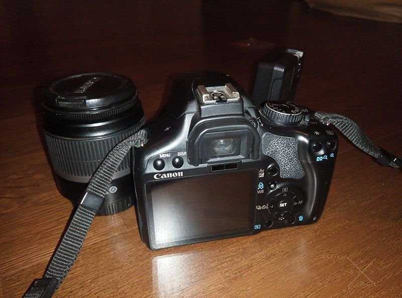 Canon 450D+18-55mm+50mm+сумка+бонусы