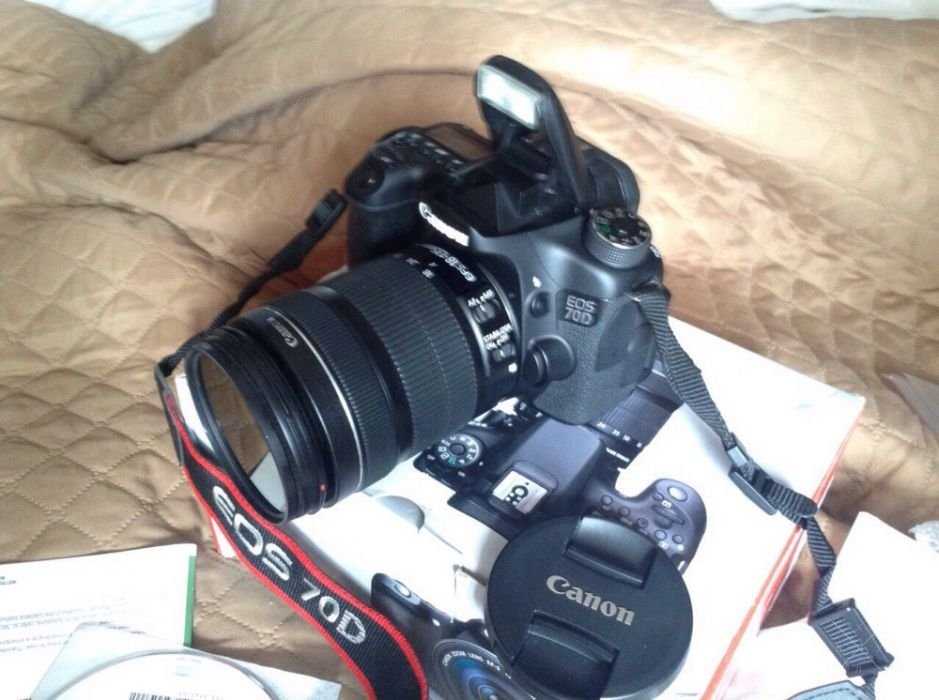 Продам фотоаппарат Canon 70d