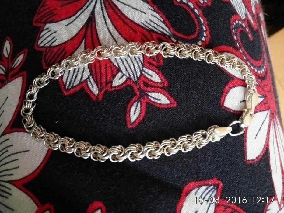 Браслет серебро 925, 20см