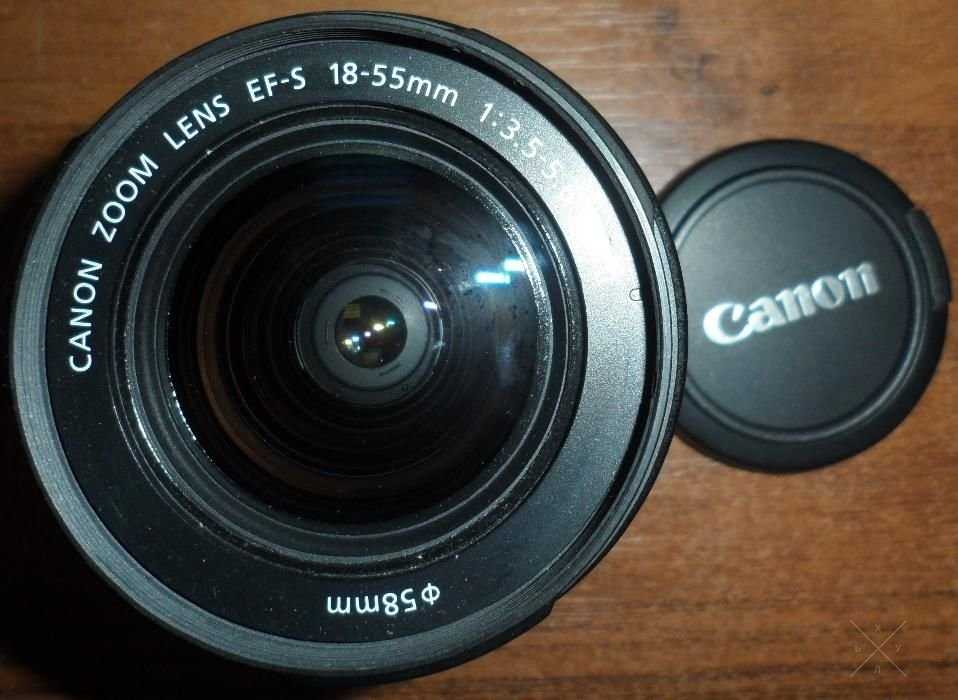 Об'єктив до фотокамер 18-55mm. Canon 58мм. 1:3.5-5.6 IS
