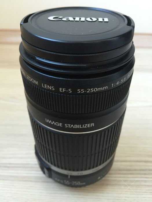 Canon EFS 55-250mm f/4-5.6 IS, UV фильтр