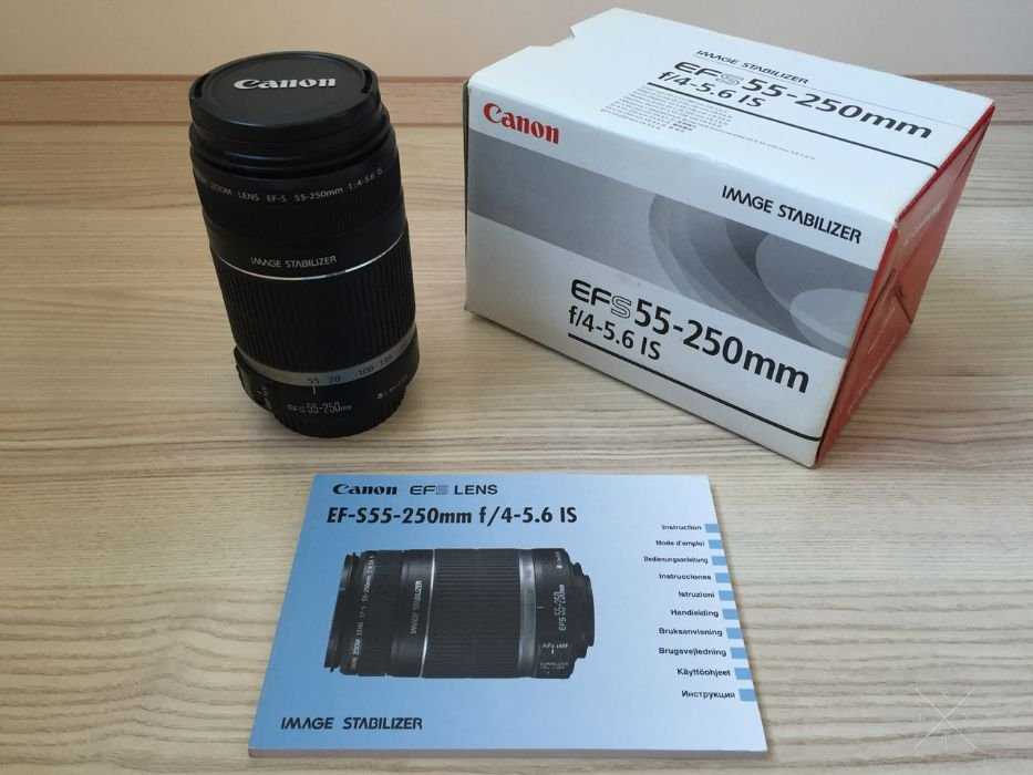 Canon EFS 55-250mm f/4-5.6 IS, UV фильтр