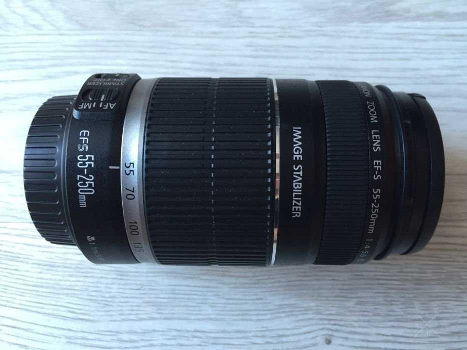 Canon EFS 55-250mm f/4-5.6 IS, UV фильтр