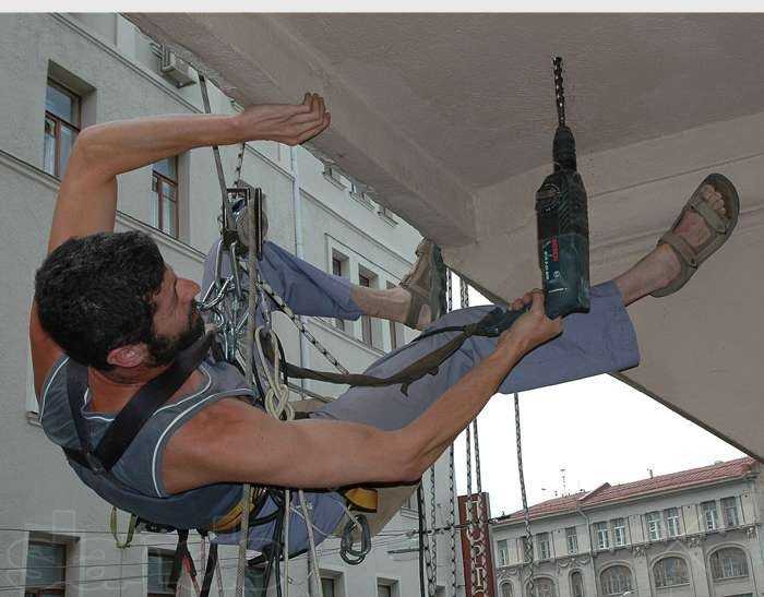 Альпинисты, Высотные работы, Опытные высотники
