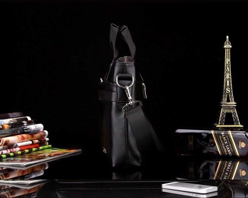 Мужская сумка Polo. Деловой портфель Polo A4. Бизнес сумка через плече
