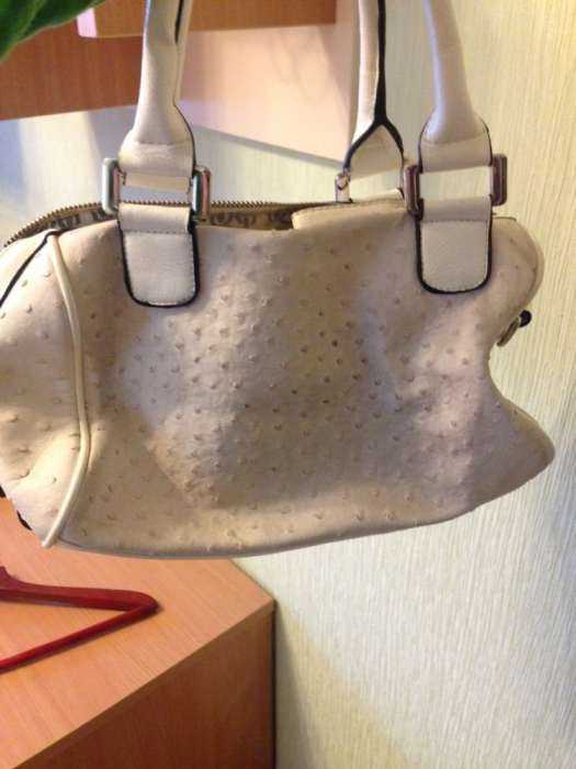 сумка guess со страусиный кожей