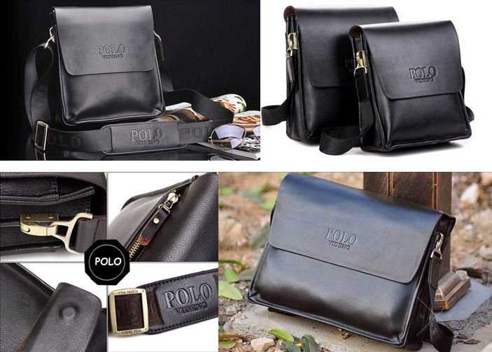 Сумка Мужская POLO Кожаная Все Размеры, Портфели, Клатчи, Портмоне