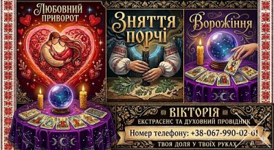 Послуги ясновидиці у Львові: ворожіння, любовна магія,