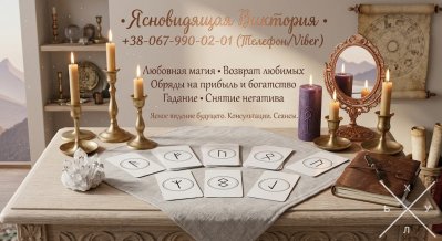 Магическая помощь в Одессе: любовная магия, снятие порчи, расклады Таро.